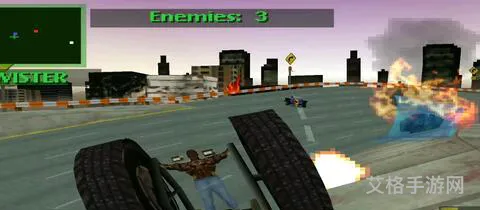 PS烈火战车(ps2经典游戏烈火战车3)