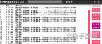 dnf封号批量查询(DNF封号查询)