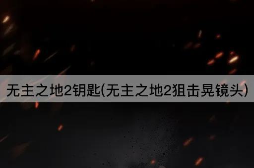 无主之地2钥匙(无主之地2狙击晃镜头)