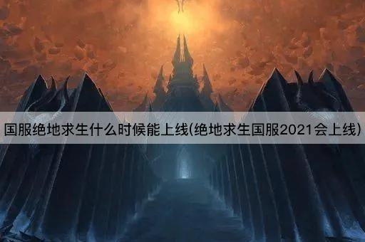 国服绝地求生什么时候能上线(绝地求生国服2021会上线)